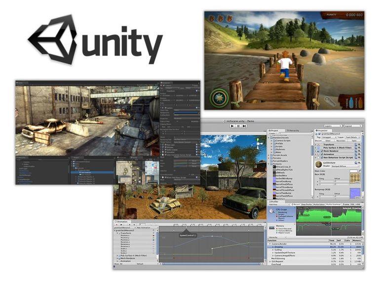 Unity 3d, sviluppo videogiochi per computer iphone android browser