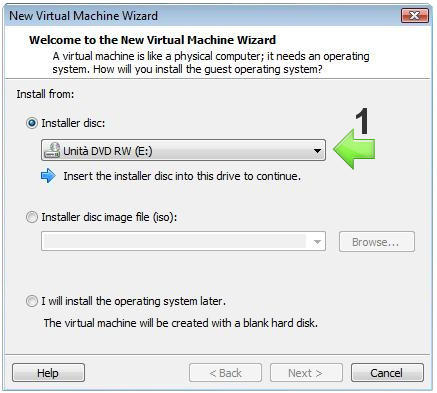 Virtualizzare Windows 7 su sistemi Windows con VMWare